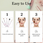 Floral Makeup Brush Set for Eyes, Lips, and Face (5 Pc)