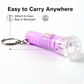 Mini LED Flashlight Keychain Torch (Mix Color & 1 Pc)