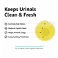 Urinal Screen Deodorizer Mat (1 Pc)