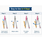 Student Geometry Compass Set (4 in 1)