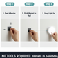 8 LED Night Lights With USB Charging & Double-Sided Adhesive Pads (1 Pc)