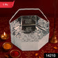 Steel Aura Octagon Devotional Tray