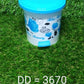 Plastic pedal dustbin for desks, offices, and small home spaces.