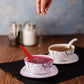 Food grade colorful soup and dessert spoons, unbreakable and microwave-safe.