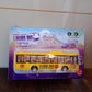 Inertia Bus Toys , High Simulation Yellow Fine Details Mini Bus