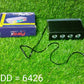 Low par stage lighting with mini laser projector featuring 4 LED RGBW lights