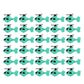 Small DIY Helicopter Toy, Small Kid's Toy, Rotating Tail Wing DIY (30 Pc Set)