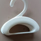 Compact Dual-Slot Multi-Purpose Plastic Hook Hanger (1 Pc)