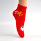 White Winter Socks