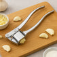 Stainless Steel Garlic Press Crusher ,Crusher ,Squeezer ,Masher ,and Lemon Juicer