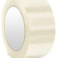 Transparent tape roll for packaging.