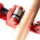 Tubing pipe cutter with measurement markings