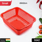 Plastic 1 Pc Kitchen Small Size Dish Rack Drainer Vegetables and Fruits (29x22CM)