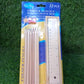 Colorful Wooden Pencil Set with Pencil box, Ruler, Sharpener (12 Pcs Set)