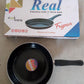 Hard anodized tadka fry pan, suitable for induction cooktops