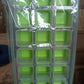 green color ice cube tray