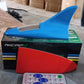Solar Shark Fin LED Signal Antenna Light for Car Roof Decoration