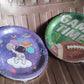 Round Plates Disposable Paper Plates Happy Birthday, Gift (10 Pcs Set / Mix Design)
