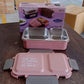 Qunic Stainless Steel Snack Lunch Box (With Small Box)