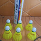 Konex Durable Plastic Shuttlecock (6 Pcs Set)