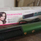Hair Straightener Comb, Anti Scald Hot Comb Negative Ion Hair Straightener Brush Straightener 3 Gear Constant Temperature for Quick and Professional Hair Salon at Home (1200w), Hair accessories