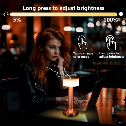 LED Lamp with Touch Control | Decorative Desk Lamp (1 Pc)