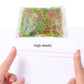 Multicolor Rubber Bands – Elastic & Reusable for Office & Home (0.5 Inch / 100GM)
