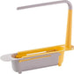 Telescopic Sink Storage Rack Material Kitchen Rag Rack Shelf Drain Basket (1 Pc)
