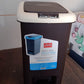 Apex Plastic Push N Pedal Dust Bin 6.5 Liters (1 Pc / Mix Color)