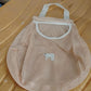 Reusable Mesh Grocery Bag with Handle (1 Pc)