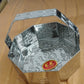 Stainless Steel Octagon Pooja Basket 