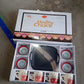Set Of Ceramic Cup 4pc And Glass Bowl 4pc With Plastic Plate (9 Pcs Set)