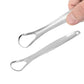 Stainless Steel Tongue Scraper Bad Breath & Oral Hygiene, Metal Case Included (1 Pc)