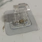 Self-Adhesive Transparent Wall with Spring-Loaded Anti-Slip Clip (1 Pc)