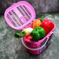 Small multipurpose basket for various uses including picnics