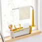Telescopic Sink Storage Rack Material Kitchen Rag Rack Shelf Drain Basket (1 Pc)