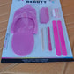 Personal Foot Care Tool Kit Pedicure Accessories Kit (9 Pcs Set)