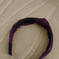 Women's Polka Dot Fabric Knot Hairband – Stylish & Comfortable (1 Pc)