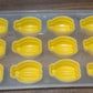 Silicone Fruit-Shaped Ice Cube Tray - Creative Multi-Design Freezer Mold (1 Pc)