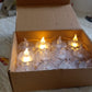 Flameless Acrylic LED Tealight Candles for Festival Decor (24 Pc)