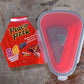 Reusable Expandable Pizza Storage Container with 5 Microwavable Trays