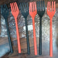 Silicone Flexible Forks, Silicone Cooking Fork (6 Pcs)