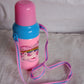pink water bottle