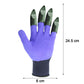 garden gloves, highlighting the grip