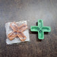 Magic Toys Magic Cross Magic Tricks Puzzle (1 Pc / Mix Color & Design)