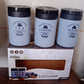 Airtight Containers – For Tea, Coffee, Sugar & More (3 Pcs Set)