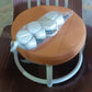 Roller Seat Stool Low Height Rolling Plastic Stool Multifunctional (1 Pc)