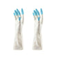 Reusable PVC cleaning gloves, elbow-length, suitable for all household chores.