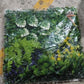 Artificial Plants Wall Topiary Wall Greenery Mat Wall Backdrop (1 Pc Mix Design)