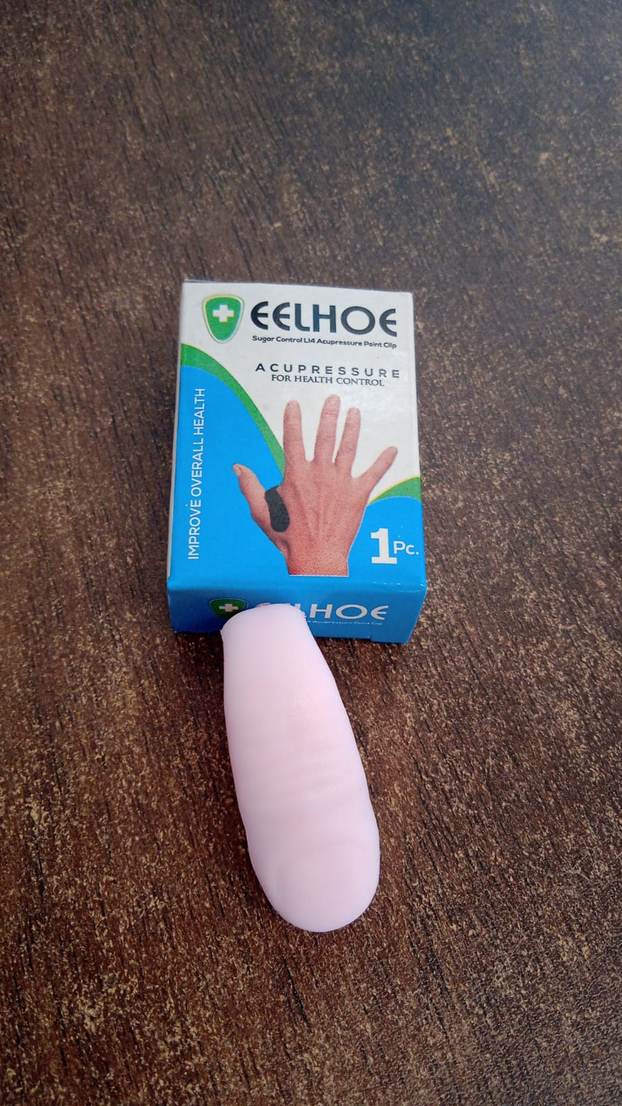 Sugar Control LI4 Acupressure Point Clip, Hand Pressure Massage (1 Pc / Mix Color)